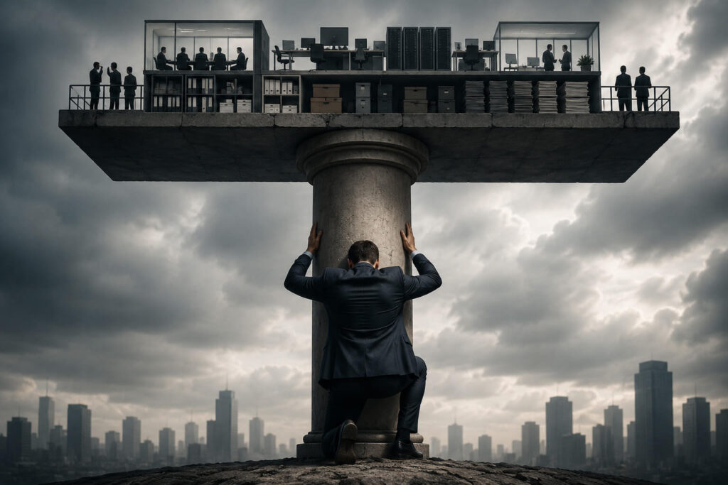 Pourquoi les managers portent-ils tout ? Un risque majeur pour la performance durable des entreprises